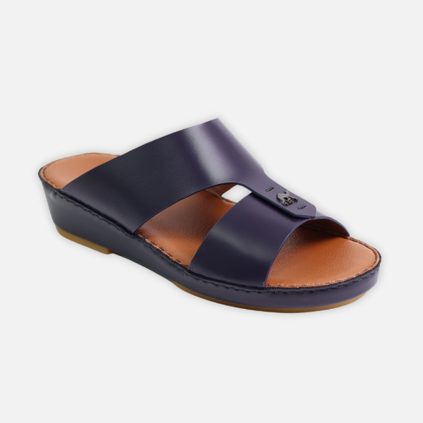 EBL ARABIC SANDAL AKS23 BLUE BERRY3