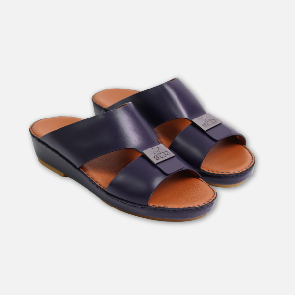 EBL ARABIC SANDAL AKS28 BLUE BERRY1