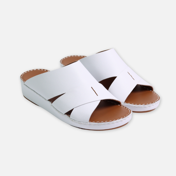 EBL ARABIC SANDAL AKS35 WHITE1