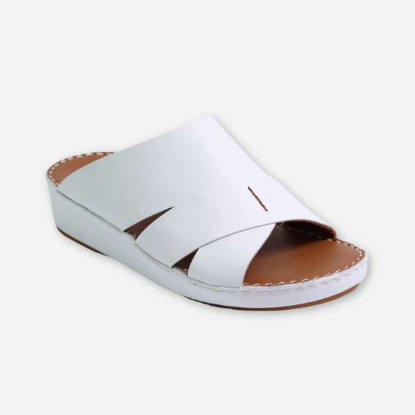 EBL ARABIC SANDAL AKS35 WHITE3